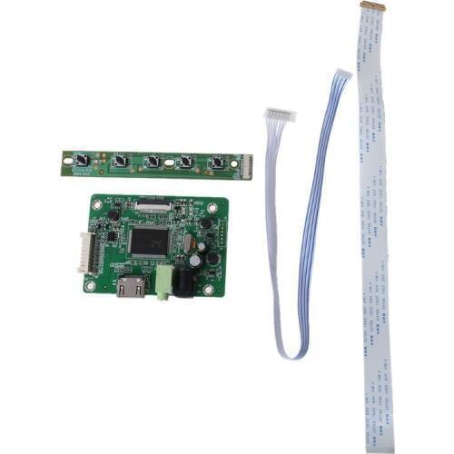 1Set Universal HdMI EDP Lcd Controller Driver Board Module for Raspberry PI 3 1920x1080 EDP Signal 2 Lanes 30 Pin Lcd Panel F3MA
