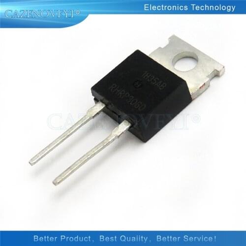 10pcs/lot RHRP3060 TO220-2 fast recovery rectifier diode TO-220 600V 30A In Stock