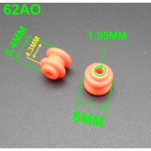 10000PCS 62A Plastic Pulley Gear Model Motor Wheels 6mm Shaft Aperture Dia. 2mm 1.95MM Single Groove Orange 62A 5.4X6MM * FD022