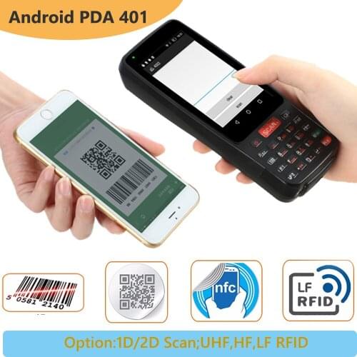 2021 NEW MSENCH Android 7.0 PDA Barcode Laser Scanner Handheld PDA QR Code Rugged PDA NFC UHF HF RFID WIFI Free-Issue SDK IP65