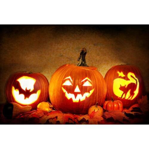 Diamond Embroidery 5D DIY Diamond Painting Halloween House Pumpkin Pattern Cross Stitch Full Resin Mosaic Holiday Decorations