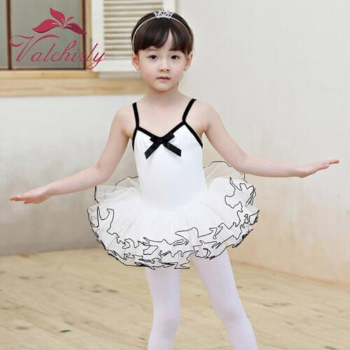 Girls Ballet Tutu Costume Ballerina Dance Dress Kids Dancewear
