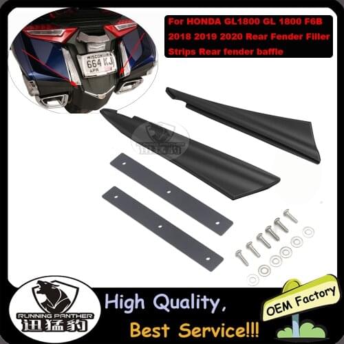 For HONDA GL1800 GL 1800 F6B 2018 2019 2020 Rear Fender Decorative Filler Strips Rear fender baffle Cover