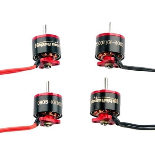 Happymodel SE0805 10000kv 1.5mm 1-2S Brushless Motor Support Crazybee Beecore_BL Flight Controller for 75-85mm W FPV Drone