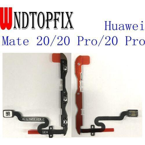 Power Volume Button Flex Cable Side Key Button Flex Cable For Huawei Mate 20 Pro / Mate 20 lite Repair Parts