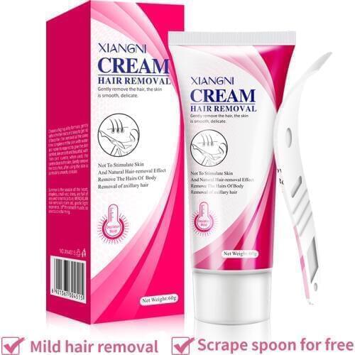 MENGXILAN Painless Depilatory Cream Legs Depilation Cream Hair Removal Armpit Hair Remove Cream For Women&Men 60g