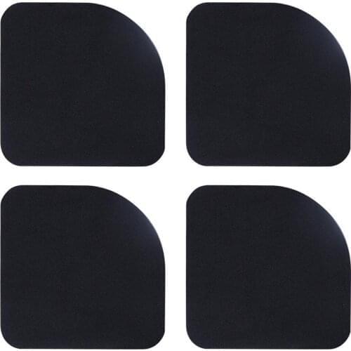 Square Refrigerator Mute Shock Mat Washing Machine Anti Vibration Pad Gasket Shock Absorber Cushion 4pcs