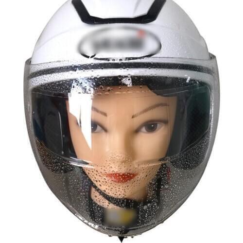 Motorcycle Transparent Visor Film UV Resistance Anti-Fog Helmet Lens Film For Motorbike Helmet Shield