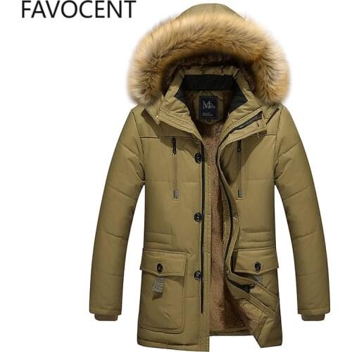 Men Parkas Winter New 2020 Mens Winter Jacket Warm Wadded Jacket Casual Thick Cotton Padded Man Coat Plus Size M-5XL