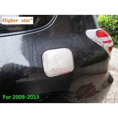 Higher star stainless steel fuel tank sticker,oil tank decoration cover,Gas Tank protection Cover For Toyota RAV4 2009-2018