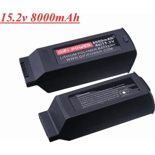 Upgrade GIFI POWER 15.2V 8000mAh LiPo Battery for Yuneec Typhoon H3 RC Drone Helicopter Spare parts 4s 15.2v Battery