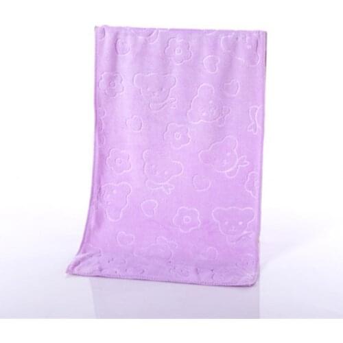 Microfiber Towels Embossed Thick Soft Absorbent Ultrafine Fiber Towel Beach Bath Towel HY99