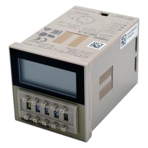 Digital display time relay H3CA-8 DC24V H3CA4016G 2NO+2NC | 0.1s-9990h | 24VDC