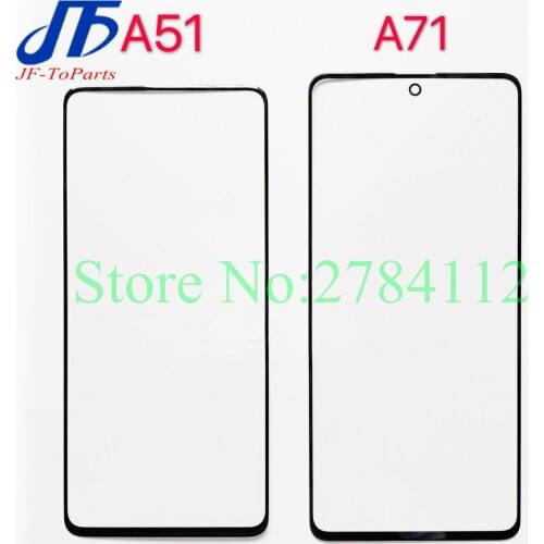30Pcs Touch panel Replacement Parts For Samsung Galaxy A51 A71 A515 A515F A715 A715F Front Outer Glass Lens