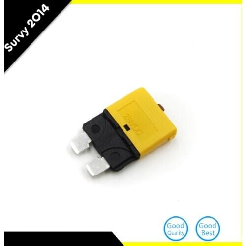 Resettable Circuit Breaker Blade Fuse 20A 28V For Marine Rally Automotive diy electronics