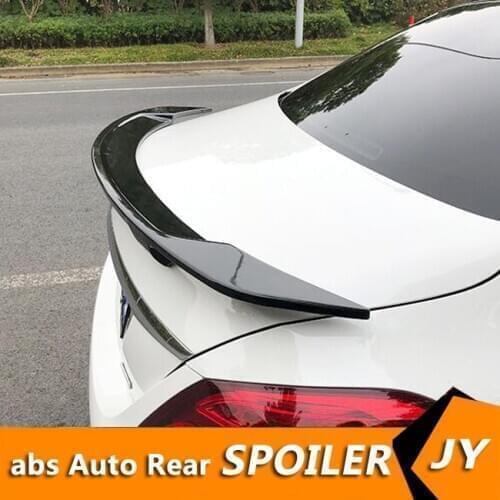 For Mercedes Benz W117 CLA Spoiler 2015-2018 ZDK CLA200 220 260 spoiler High Quality Car Rear Wing Color Rear Spoiler
