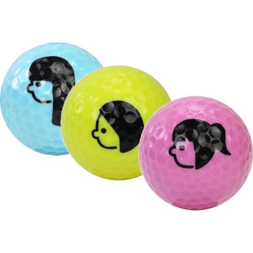 Practice Golf Balls,Double Layer Game Ball Indoor Outdoor Golf Training Aid Balls - Lightweight & Durable