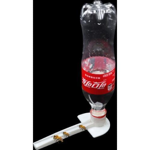 50 Pcs Bee Feeders Duckbill Bee feeding Bowl Beekeeping Honey Entrance Hive Tool Easy Screw On Sprite Coke Bottle