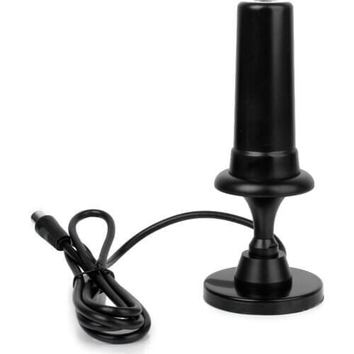 Black Digital DVB-TW36 TV Indoor 36dBi 470-862MHz Booster Antenna For TV HDTV