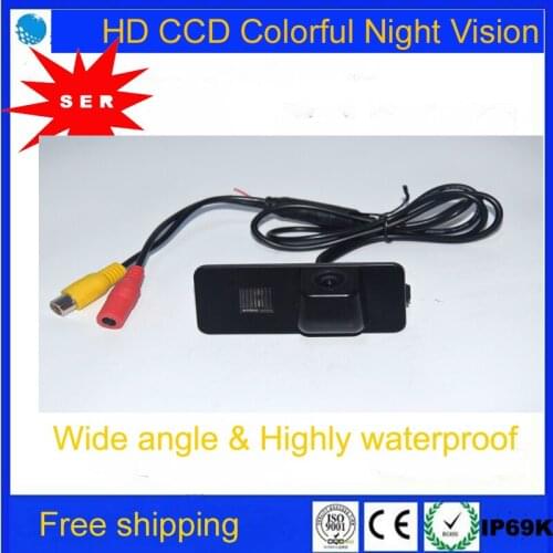 Car Rear View Backup CAMERA Reversing for VW GOLF V GOLF 5 SCIROCCO EOS LUPO PASSAT CC POLO(2 cage) PHAETON BEETLE SEAT VARIANT