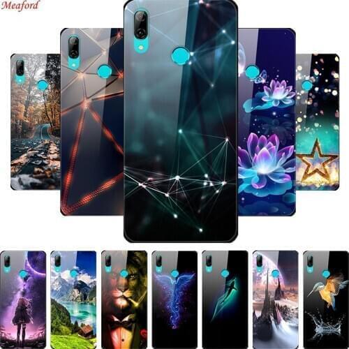 Tempered Glass Case For Honor 9X Premium Case Hard Glass Back Cover For Honor 9X Case For Huawei P Smart Z Honor 9X STK-LX1 Case