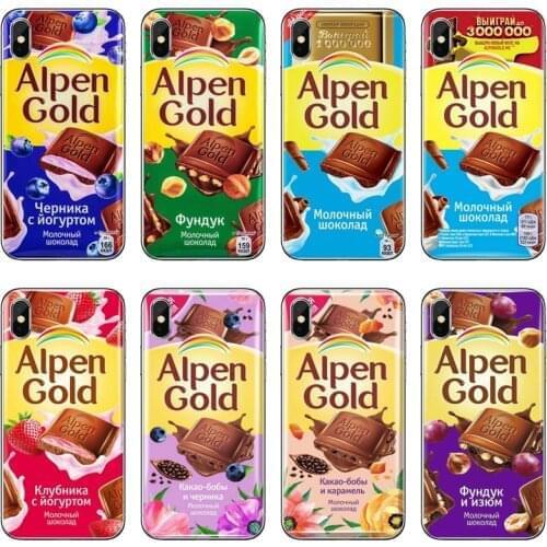 For Xiaomi Redmi 9T 9C 9A 7 7A K20 6 6A S2 Redmi Note 9S 9T 9 8 8T 7 6 5A Pro Alpen Gold Chocolate Russian Silicone Phone Case