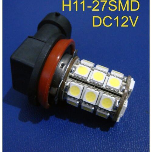 Hot sale 5050 12v H8 H11 led fog lamp,H11 H8 car led bulb free shipping 5pcs/lot