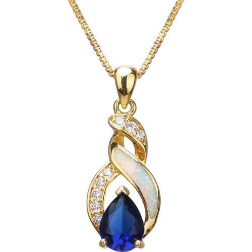 Hermosa Delicate Wedding Jewelry Yellow Gold Pendant Womens Grace Gift Fashion Hermosa Designer