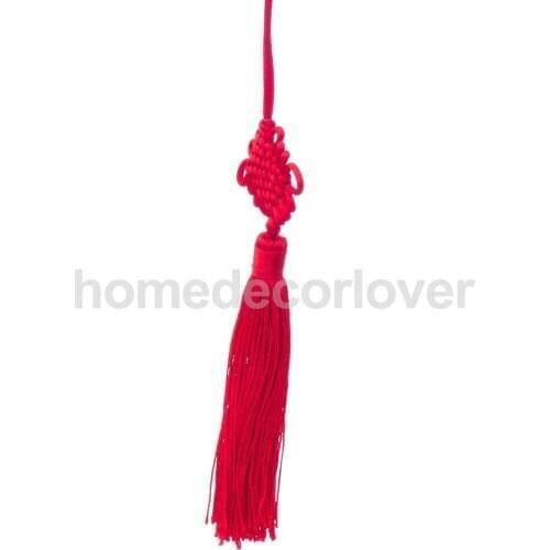 Chinese Knot Tassel Blessing Good Luck Home Car Hanging Decoration