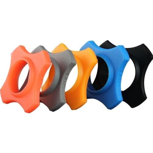 Soft Silicone Skidproof Wired/wireless Microphone Case Mic Anti-slip Base Non-skid Ring KTV Replacement Drop Resistance Circle