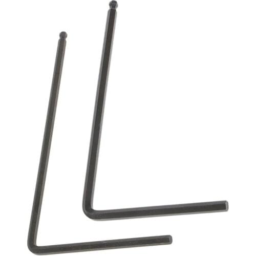 Set Of 2 Ball End Truss Rod Adjustment Wrench Guitar Tool For Guitar