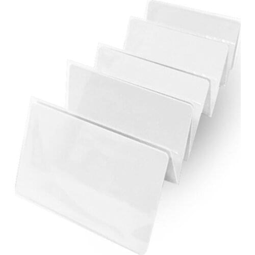 2021 New 10PCS 13.56MHZ White Card High Frequency IC Cards RFID Key Tag Access Control