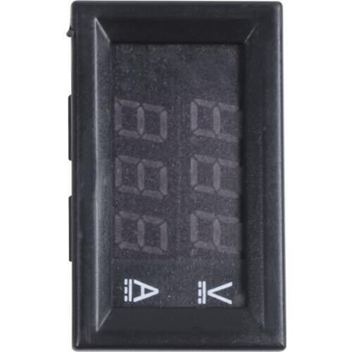 Panel mounted DC digital voltmeter Ammeter 100 V 10 A
