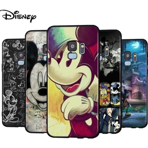 Silicone Case Disney Mickey Mouse For Samsung Galaxy A9 A8 A7 A6 A6S A8S Plus A5 A3 Star 2018 2017 2016 Phone Case