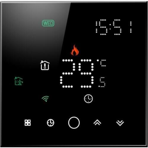 Smart Thermostat Controller With Sensor For Water Gas Boiler Electric Floor Heating