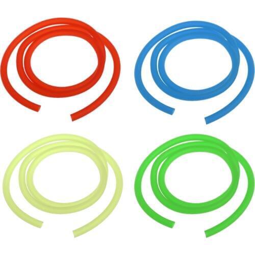 1m 5mm I/D 8mm O/D Motorcycle Petrol Fuel Hose Gas Oil Tube Line Pipe Auto Replacement Parts