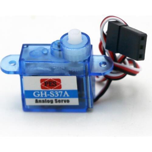 10 unids/lote Mini 3,7g Micro Servo RC de avión y helicóptero barco Trex 250