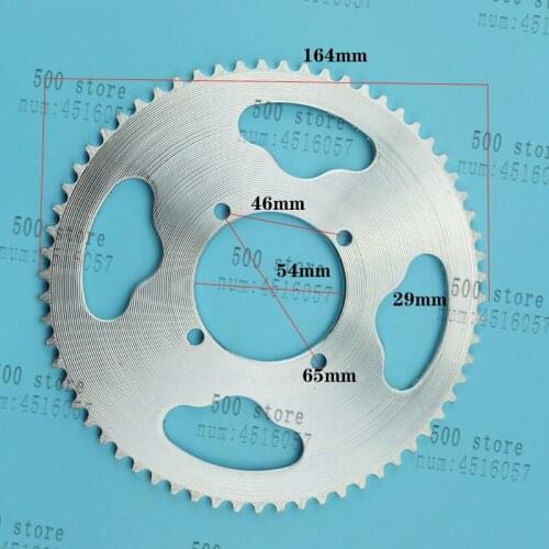 25H 80t Tooth 29mm 54mm Rear Sprocket For Pocket Dirt Bike ATV Quad Go Kart Buggy Scooter Minimoto Motorcycle