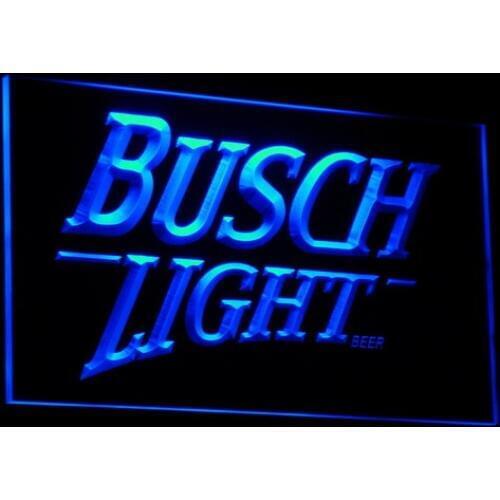 A088 Busch lite Beer Vintage Club Bar LED Neon Light Signs with On/Off Switch 20+ Colors 5 Sizes to choose