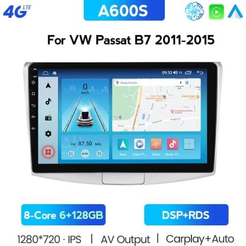 NAVITREE Car Radio Multimedia Player For VW Volkswagen Passat B7 B6 CC Navigation 2Din Android 10.0 Auto Radio Tape Recorder GPS