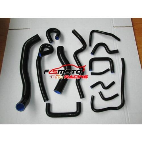 Silicone Radiator Hose for NISSAN SKYLINE ECR33/R33 GTS-25T/GTS-4 RB25DET Red / Blue / Black