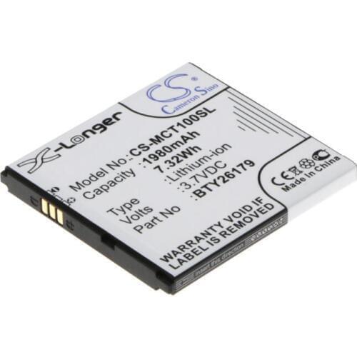 Cameron Sino 1980mAh battery for MOBISTEL Cynus T1 BTY26179 BTY26179MOBISTEL/STD Mobile, SmartPhone Battery