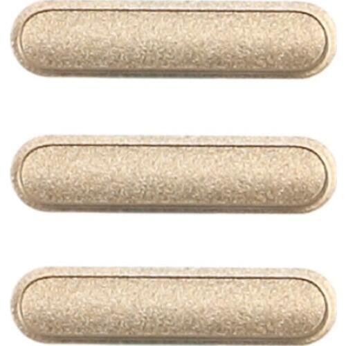 For Apple iPad Mini 4 Silver/Gray/Gold Color 3 in 1 Power On Off Button Lock Side Mute Volume Key Switch