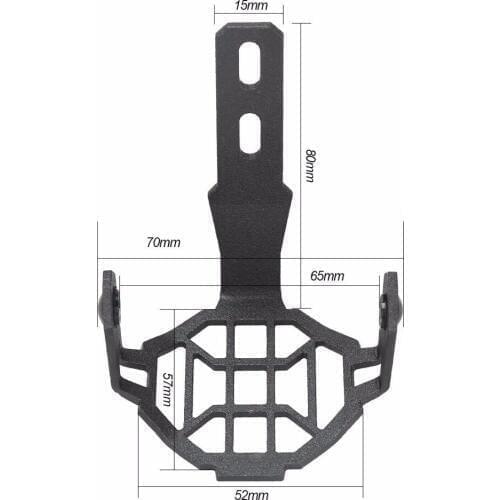 For BMW Bike Protector Guards Cover Fog Lights for BMW R1200GS F800GS / ADV AU Fog Light Auxiliary Driving Passing Lamp Cover