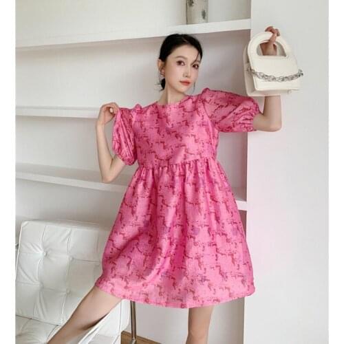 Розовые летние платья FALLINGSTAR China At AliExpress