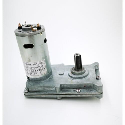 7Z type large torque DC gear motor 12V24V30V Low speed high torque positive rotation adjustable speed(6.3)