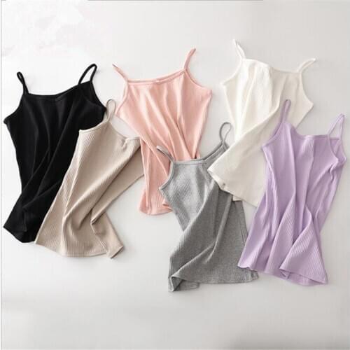 New Fashion Womens Short Vest Sexy Fitness Camisole Women Sleeveless Cut Casual Womens Suspenders