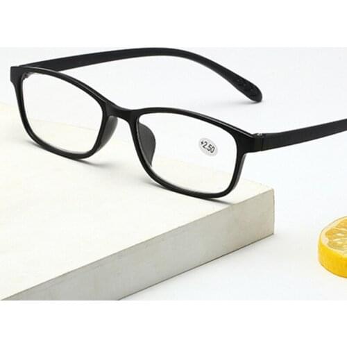 Classic Retro Men Women Reading Glasses High Quality TR90 Frame With Degree Lens Plus +1.0 +1.25 +1.5 +1.75 +2.0 +2.25 +2.5