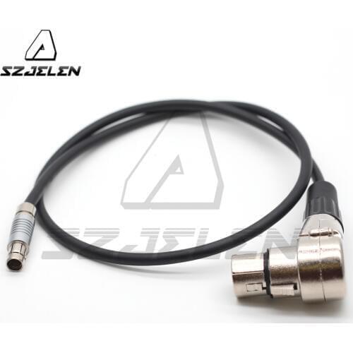 RS 3pin to xlr 4 pin female for power cable