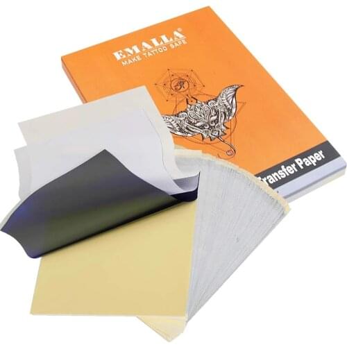 Tattoo Transfer Paper 10/20/30/50/100 Sheets Tattoo Stencil Paper 4 Layers Thermal Transfer Stencil Paper for Tattooing